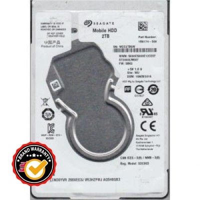 Segate 2TB Laptop HDD (ST2000LM007) SATA 6Gb s 2.5-Inch Internal Hard Drive